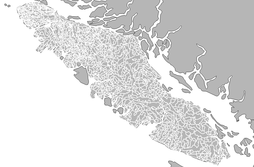 Vancouver Island watersheds