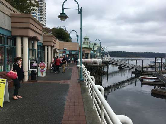 Nanaimo waterfront promenade